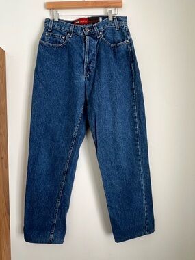 RARE Vintage Levi's silver tab relaxed Fit Jeans - Deep Blue Denim